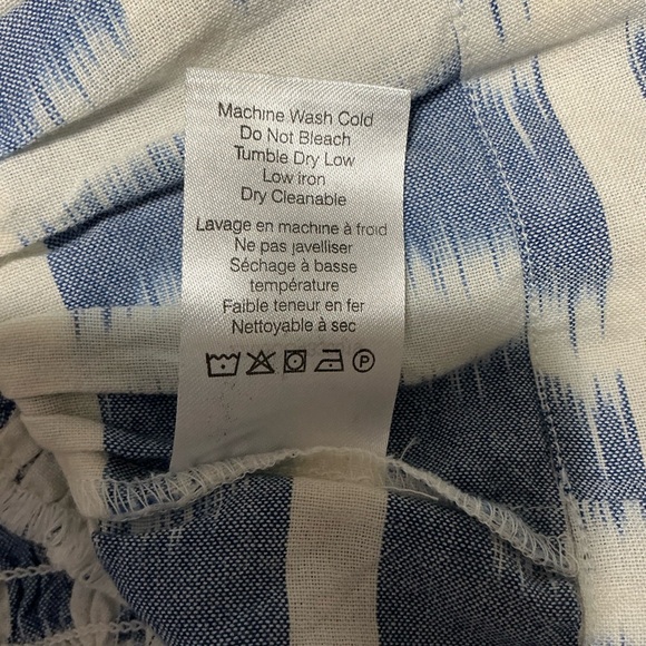 EUC Veronica Beard Aloya Smocked Skirt - Ecru Multi - Size Small - Picture 12 of 13